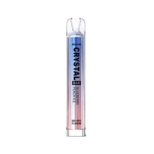 Crystal Bar 600 Puffs Blueberry Peach Ice Prefilled Vape