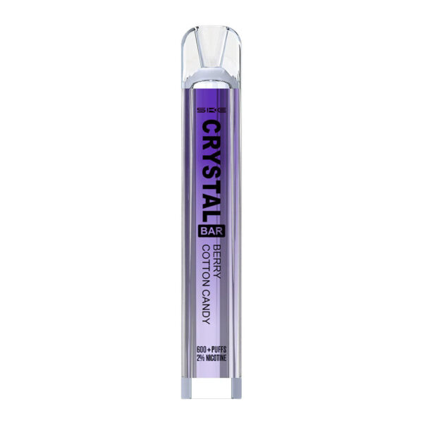 Berry Cotton Candy Crystal Bar 600 Prefilled Vape