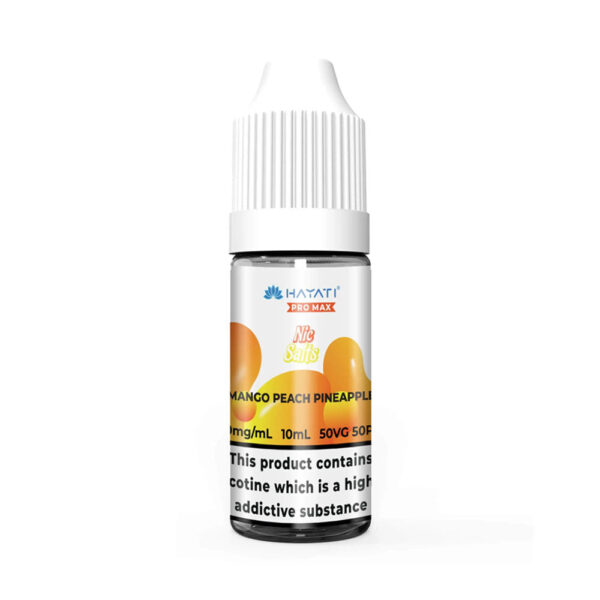 The Crystal Pro Max Mango Peach Pineapple 10ml Nic Salt E Liquid