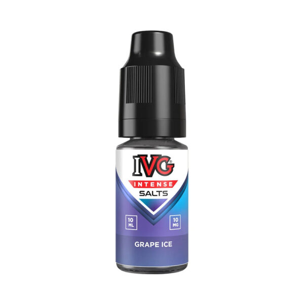 IVG Intense Grape Ice 10ml Nic Salt E Liquid