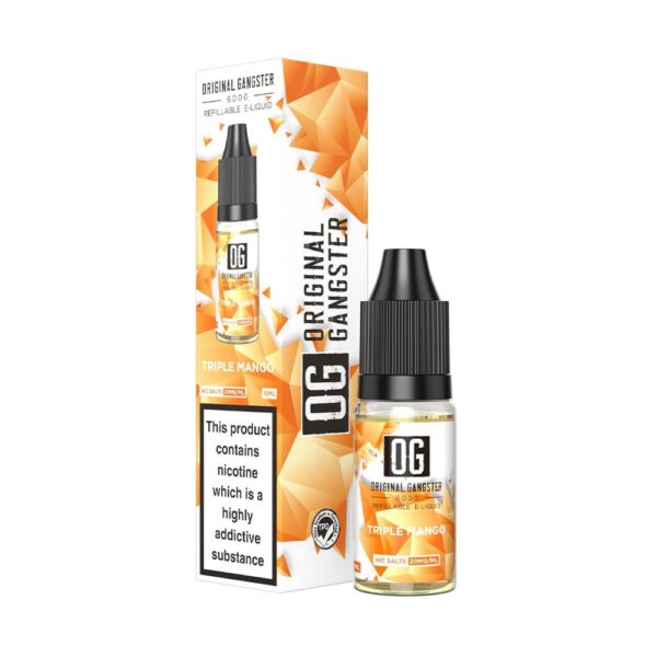 Original Gangster 10ml Nic Salt Eliquid (Pack of 10) - Image 8