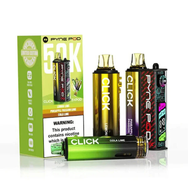 PYNE POD Click 50K Puffs Prefilled Pod Kit - Image 8