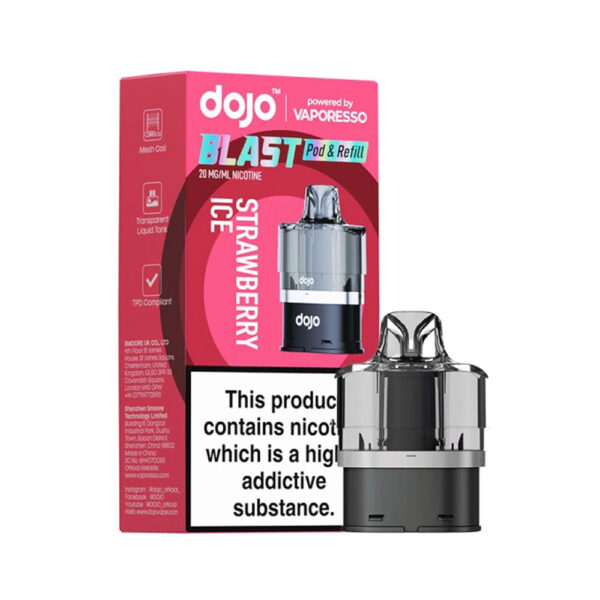 Vaporesso Dojo Blast 6000 Prefilled Pod (20mg) - Image 15